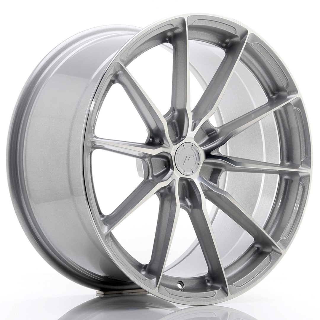 JR37 19x9.5 ET35 5x112 Zilver Machined Face