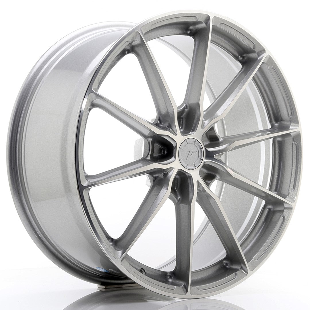 JR37 20x9 ET20 5x120 Zilver Machined Face