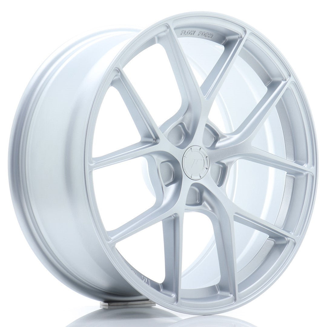 SL01 19x8 ET30 5x114.3 Flat Silver