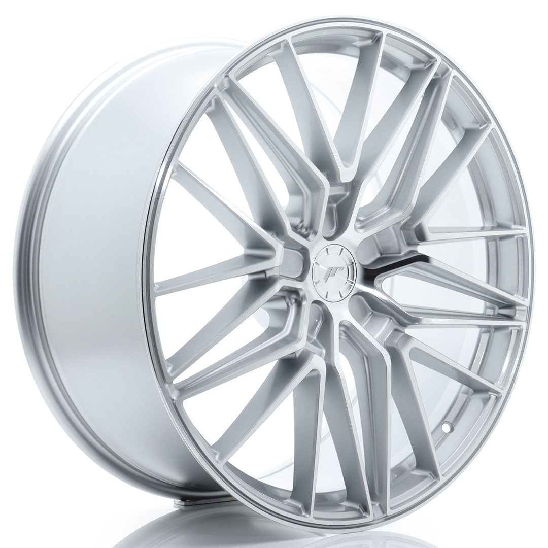 JR38 22x9.5 ET25 5x112 Zilver Machined Face