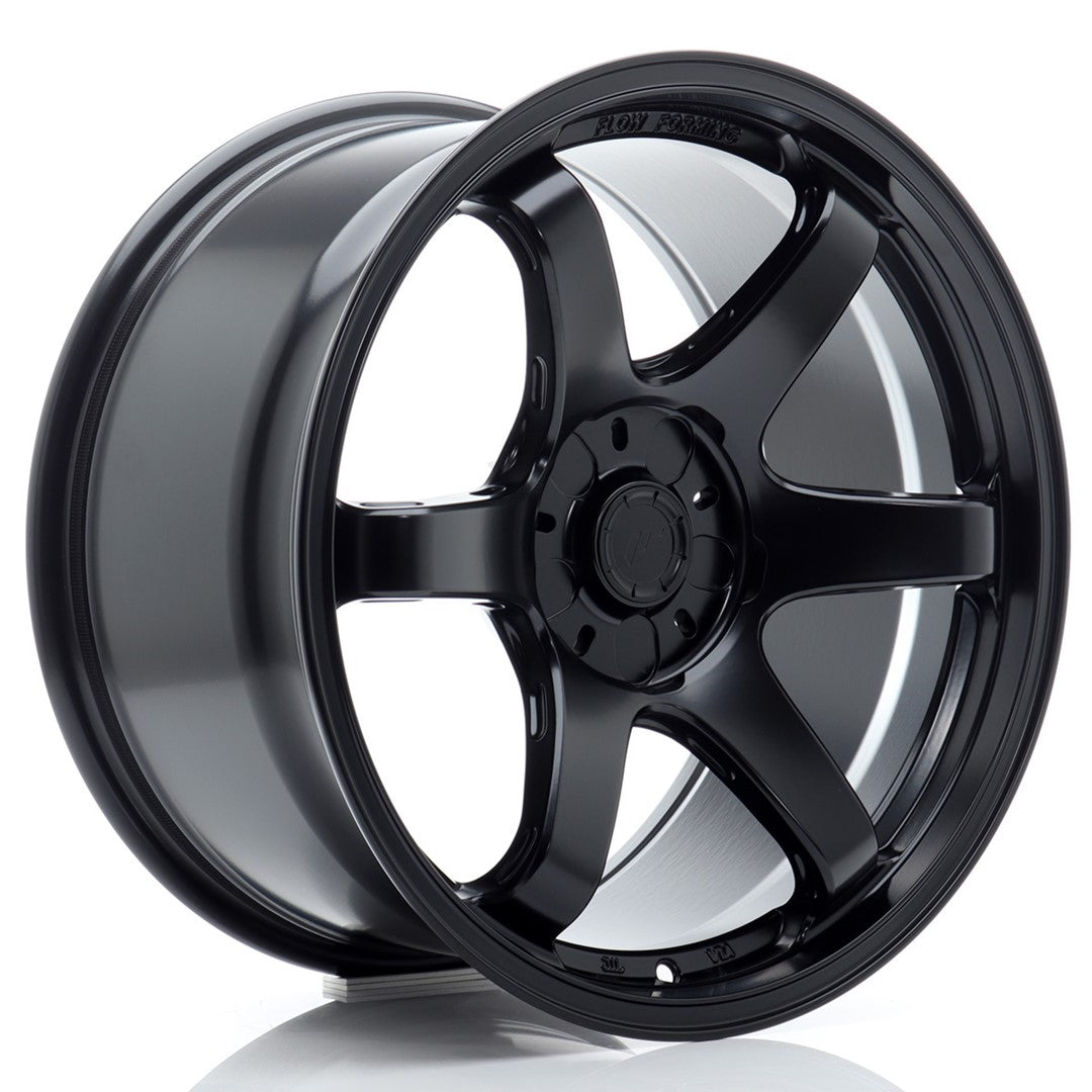 SL03 18x10.5 ET15-40 Aangepaste PCD Plat Zwart
