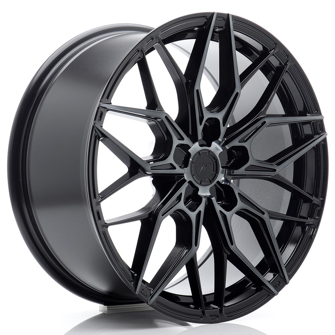 JR46 18x8 ET20-45 PCD personnalisé Face teintée usinée noire
