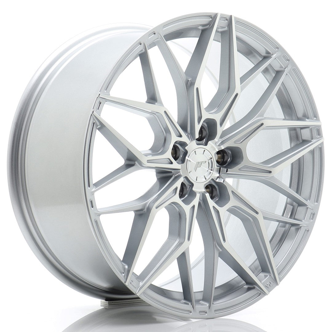 JR46 19x8.5 ET45 5x112 Zilver Machined Face
