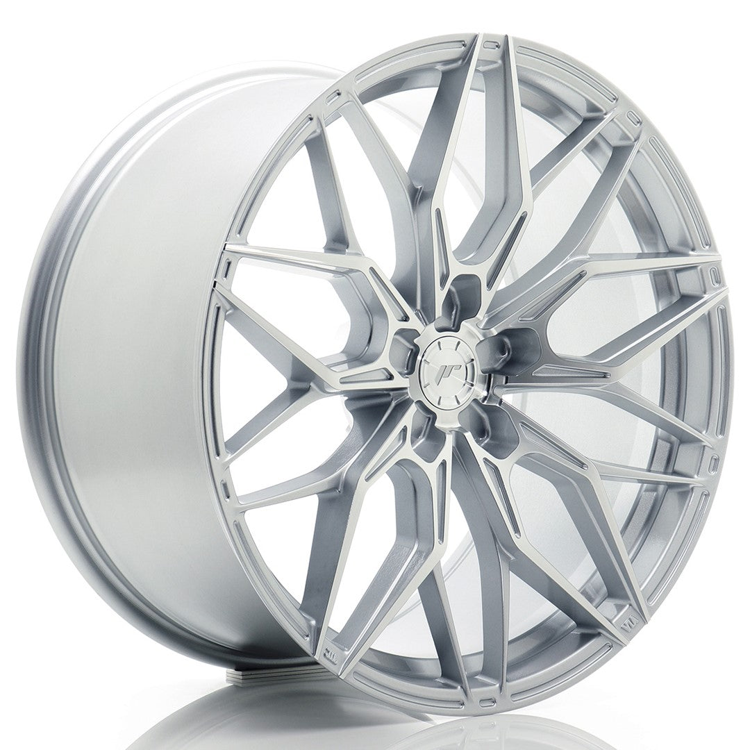 JR46 20x10 ET20-46 PCD personnalisé Face usinée argent