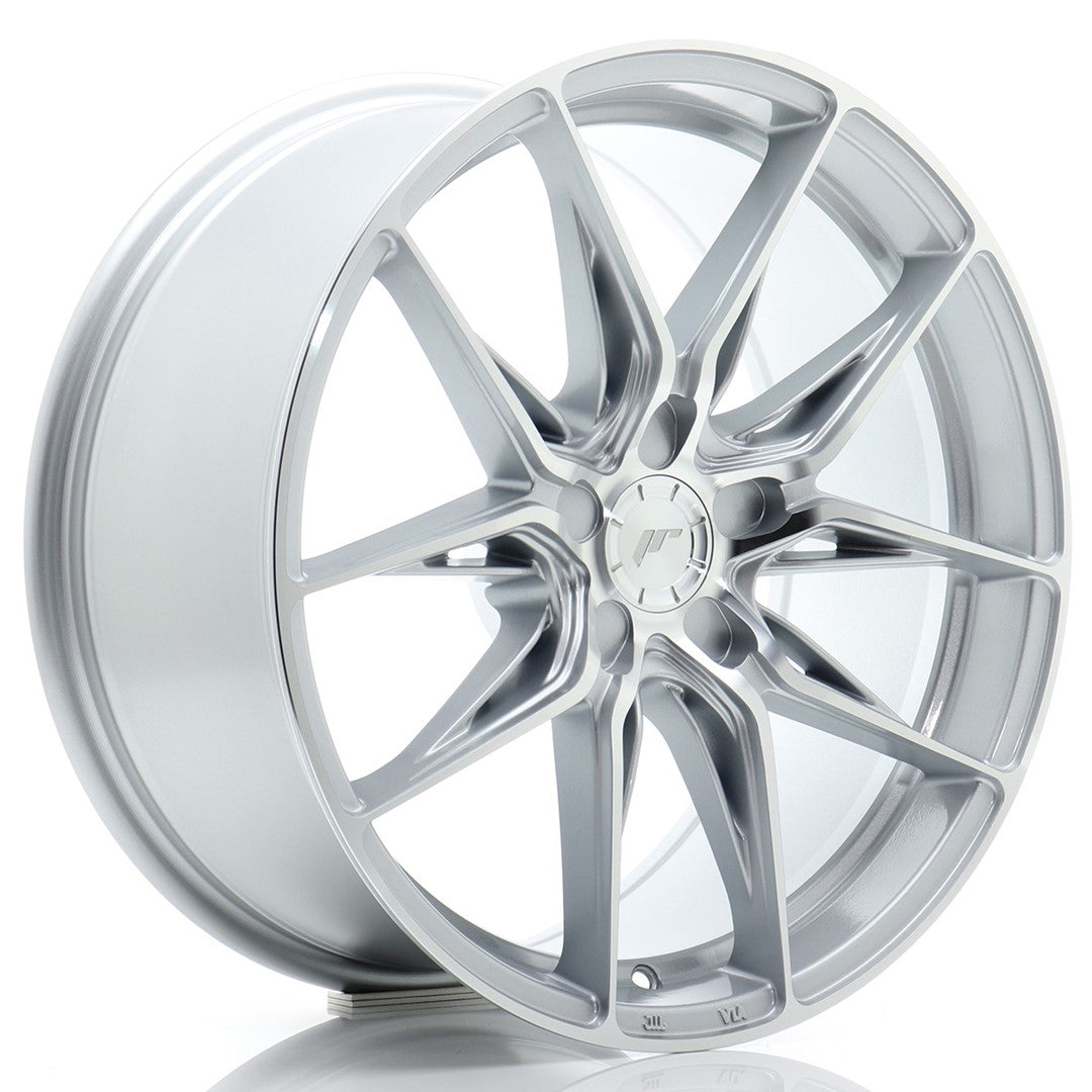 JR44 18x8 ET42 5x108 Zilver Machined Face