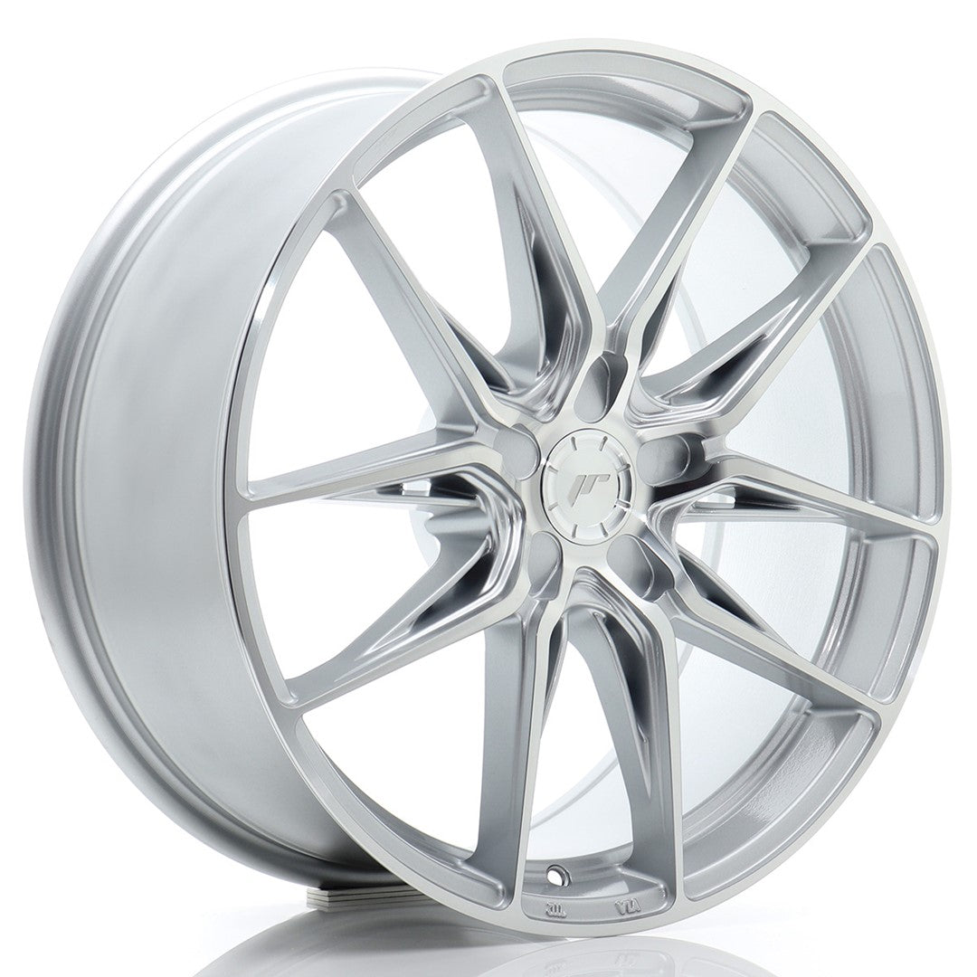 JR44 19x8.5 ET35 5x114.3 Silver Machined Face