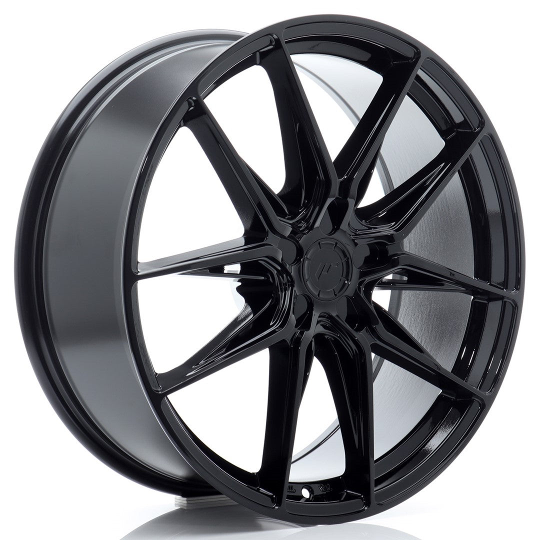 JR44 20x8 ET20-40 Custom PCD Glanzend Zwart
