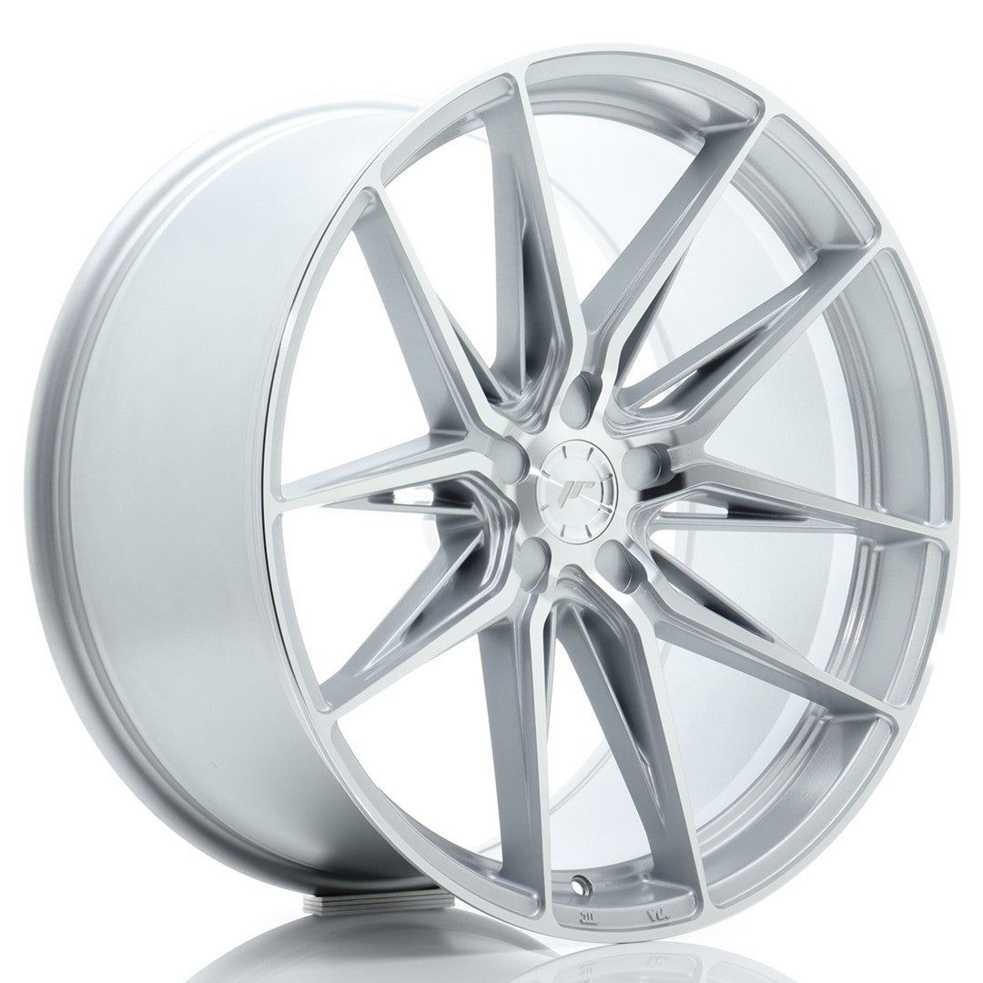 JR44 21x10.5 ET15-40 Aangepaste PCD Zilveren Machinaal Bewerkte Voorkant