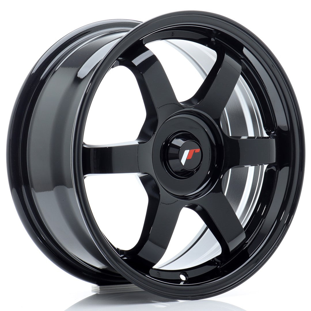 JR3 16x7 ET25-40 Custom PCD Gloss Black