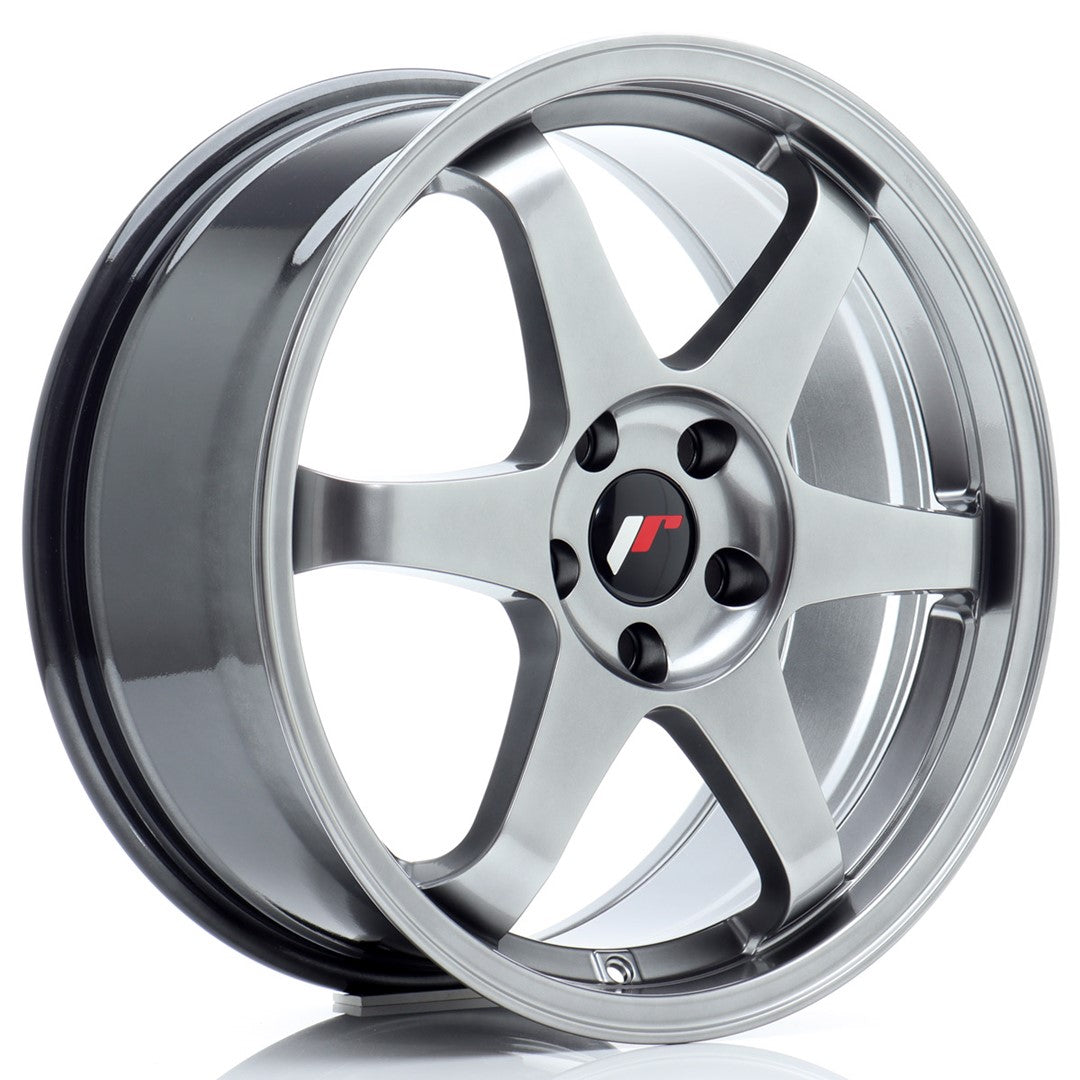 JR3 18x8 ET40 5x114.3 Hyper Noir
