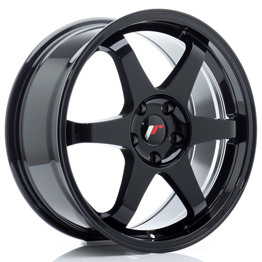 JR3 18x8 ET40 5x100 Noir Brillant