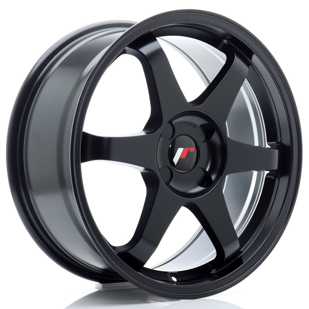 JR3 18x8 ET20-45 Custom PCD Flat Black