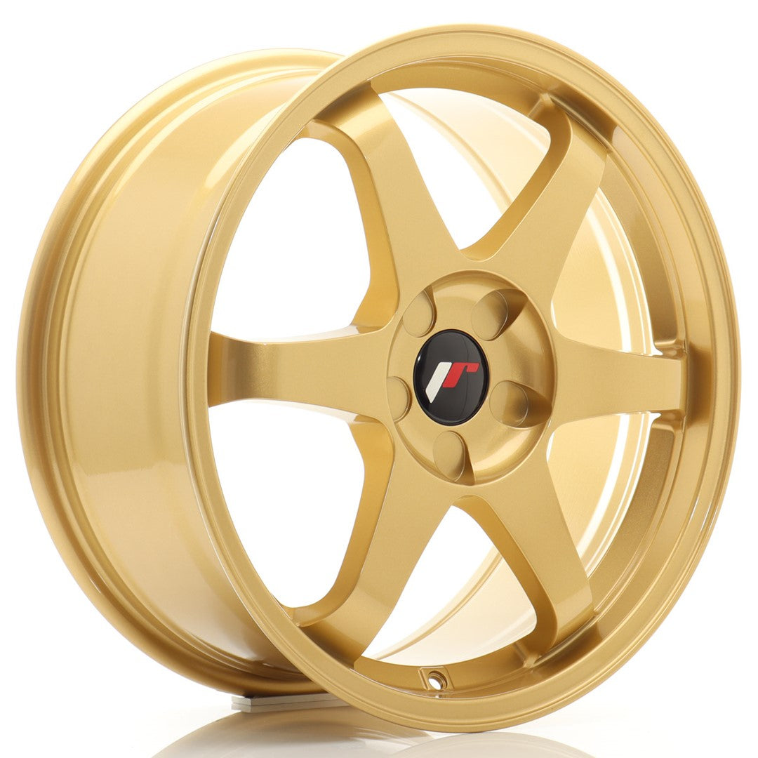 JR3 18x8 ET20-45 Custom PCD Gold