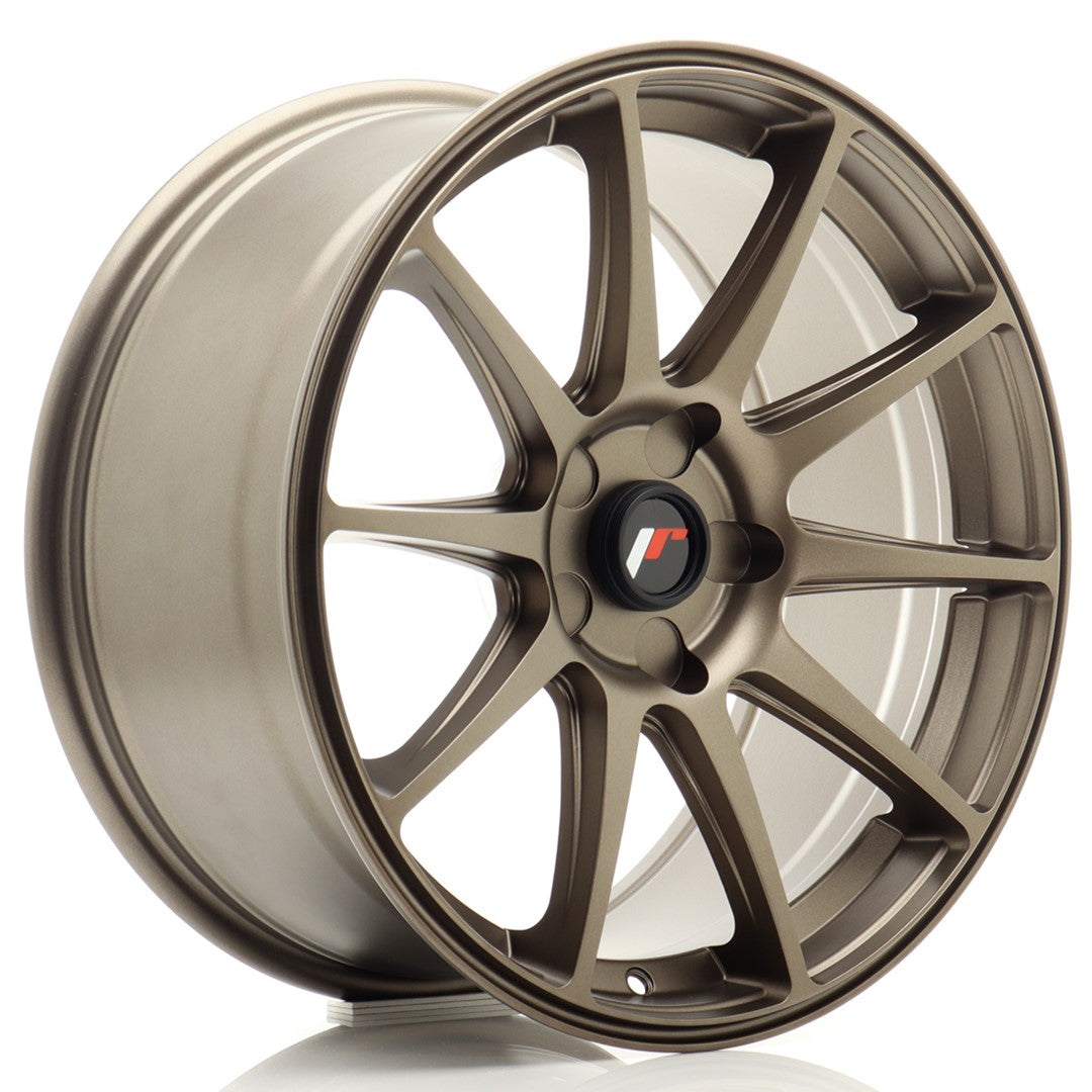 JR11 18x8,5 ET20-40 PCD personnalisé plat bronze