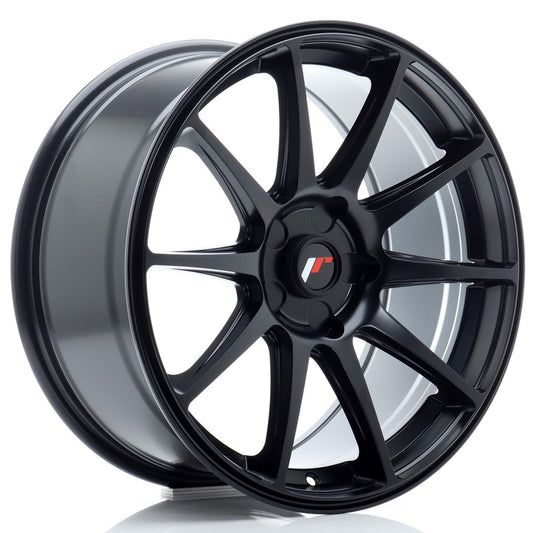 JR11 18x8.5 ET20-40 PCD personnalisé noir mat