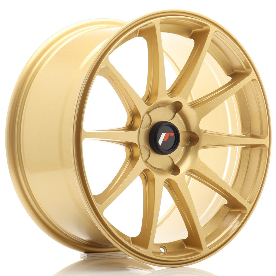 JR11 18x8.5 ET20-40 PCD personnalisé Or