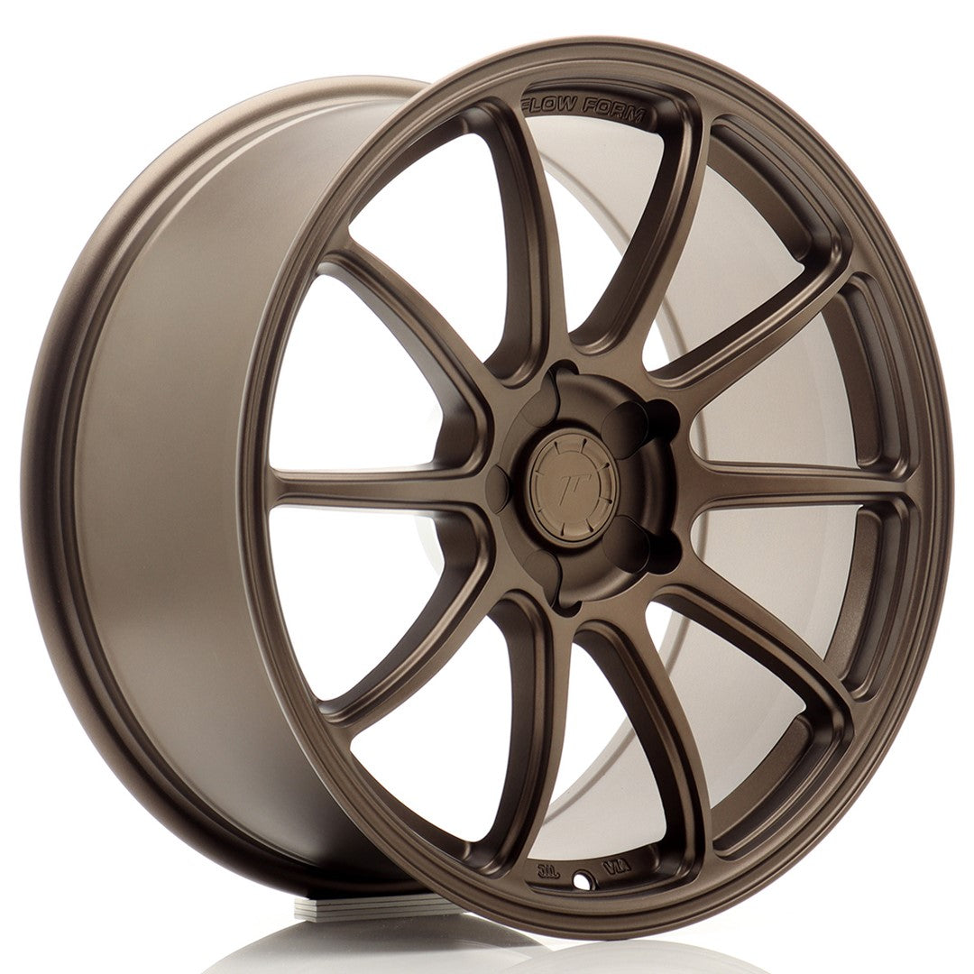SL04 18x8 ET20-35 PCD personnalisé plat bronze