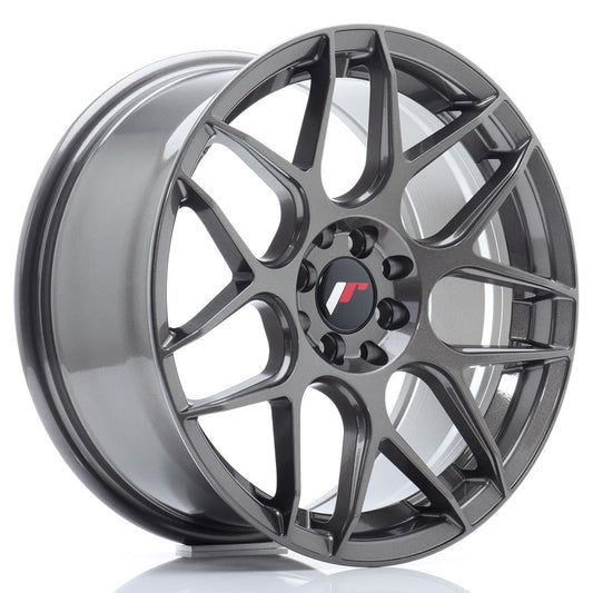JR18 17x8 ET35 4x100, 4x114.3 hyper gris