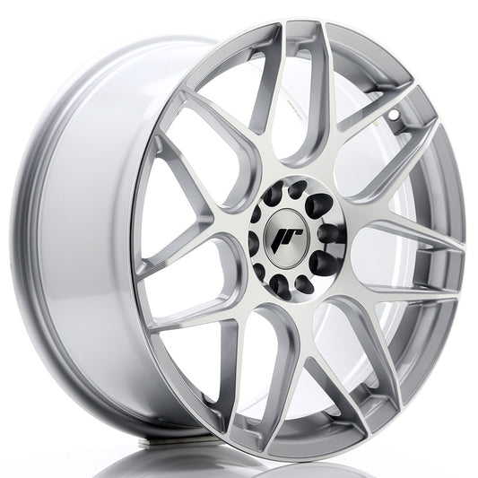 JR18 18x8.5 ET45 5x112, 5x114.3 face usinée argent