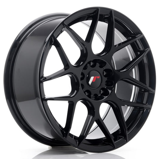 JR18 18x8.5 ET35 5x100, 5x120 glanzend zwart