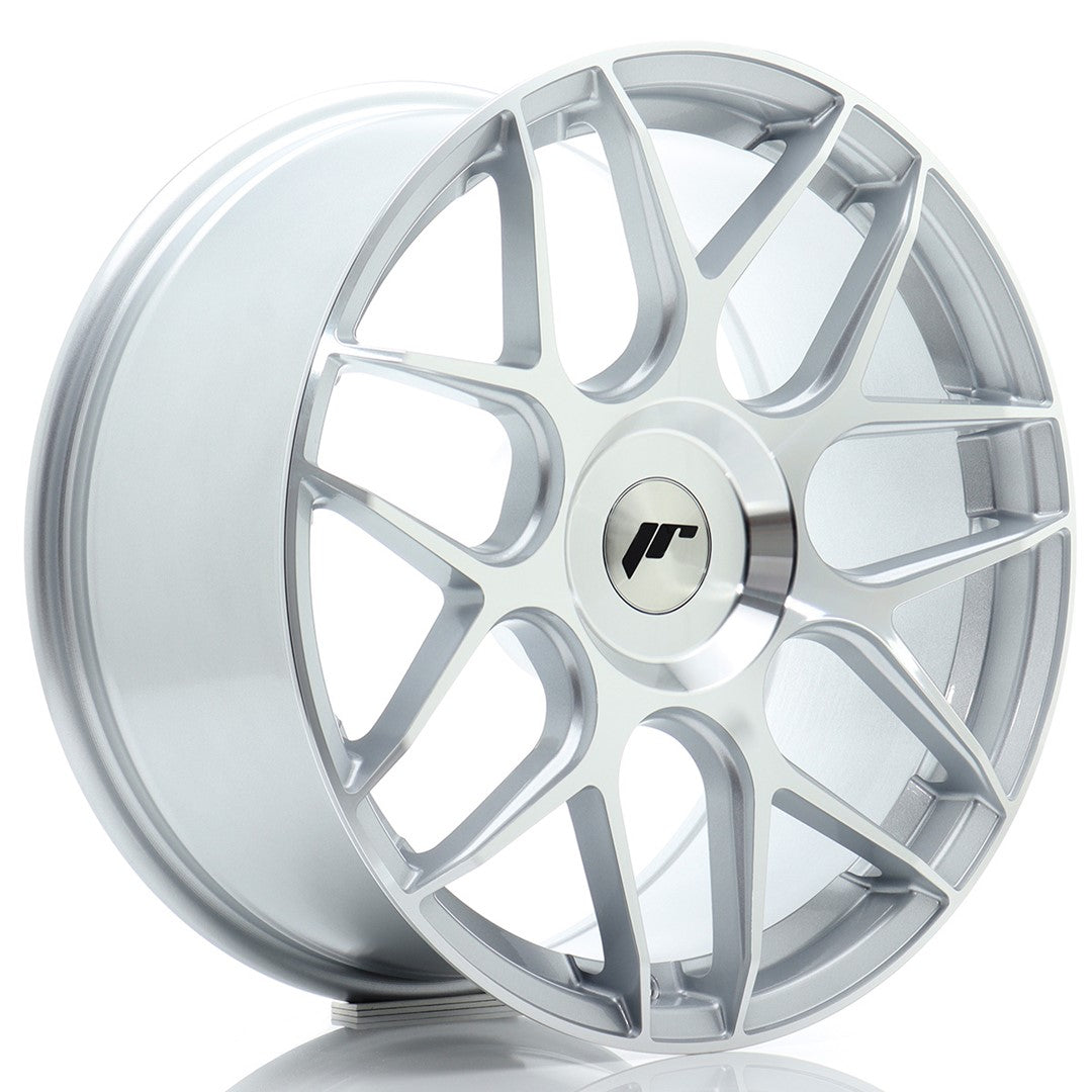 JR18 18x8.5 ET41 5x120 Zilver Machined Face