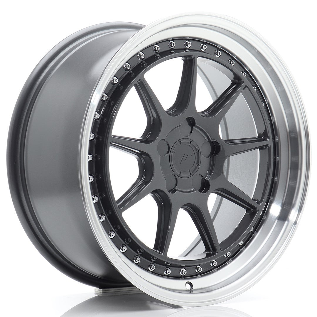 JR47 18x8,5 ET15-35 Custom PCD Hyper Gray
