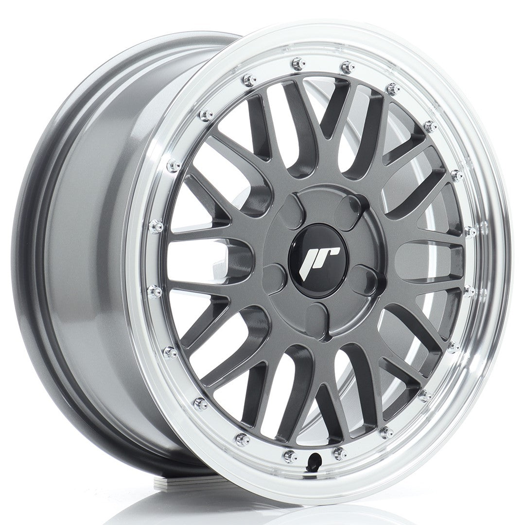 JR23 16x7 ET20-45 Aangepaste PCD Hyper Grey Machinaal bewerkte lip