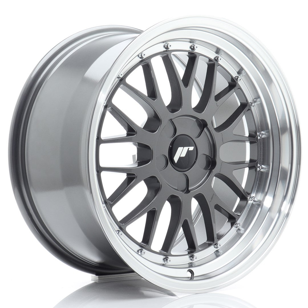 JR23 18x9.5 ET20-48 Aangepaste PCD Hyper Grey Machinaal bewerkte lip