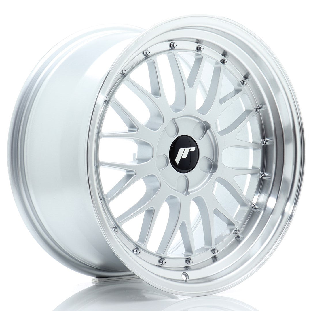 JR23 18x9.5 ET20-48 Aangepaste PCD Hyper Silver Machinaal bewerkte lip