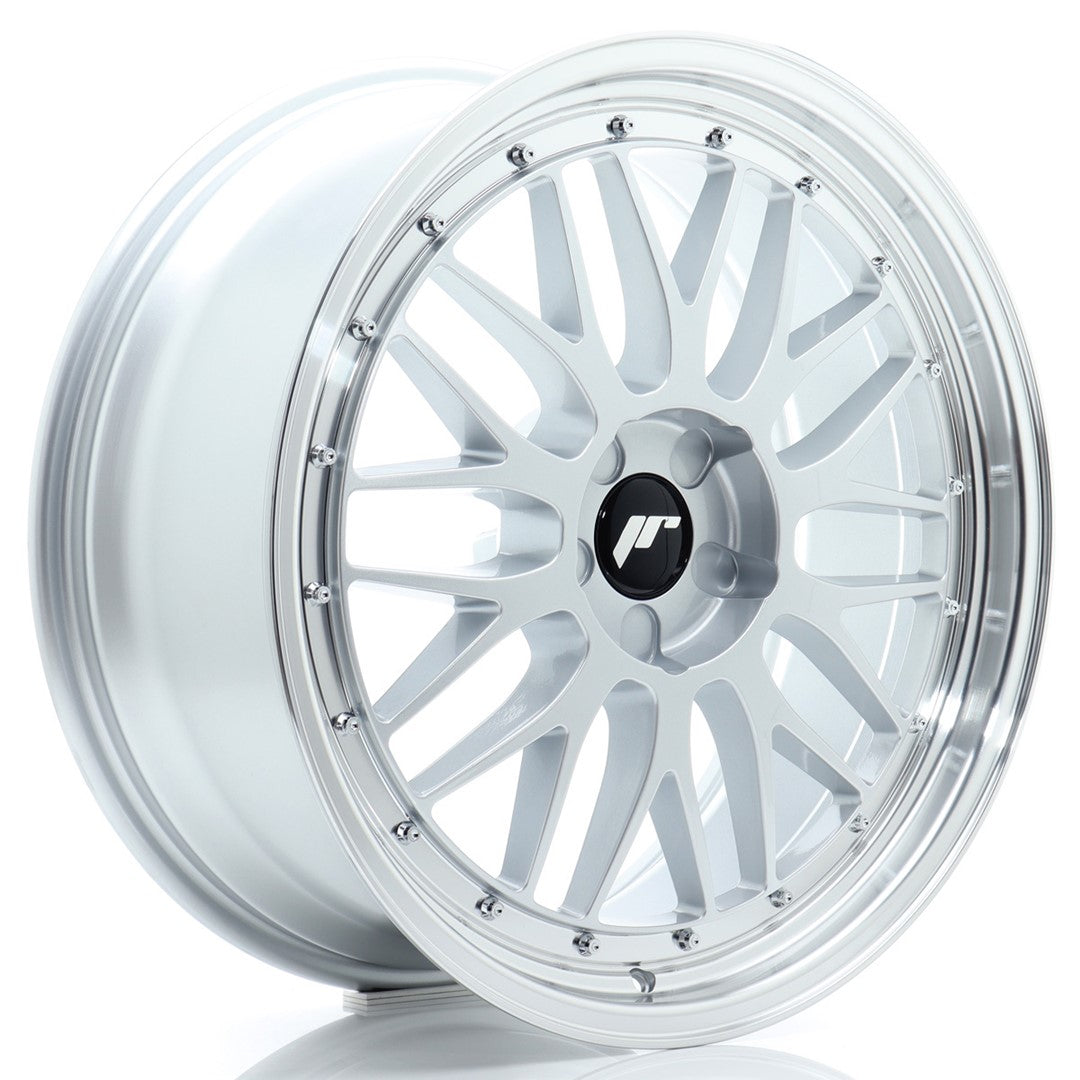 JR23 20x8 ET20-40 Custom PCD Hyper Silver Machined Lip