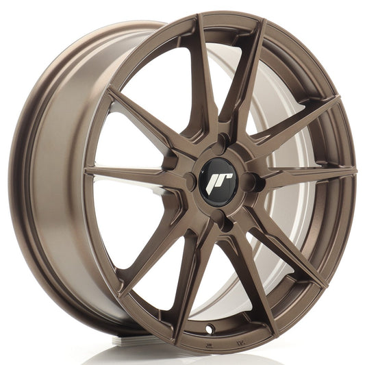 JR21 17x7 ET20-40 Custom PCD Flat Bronze