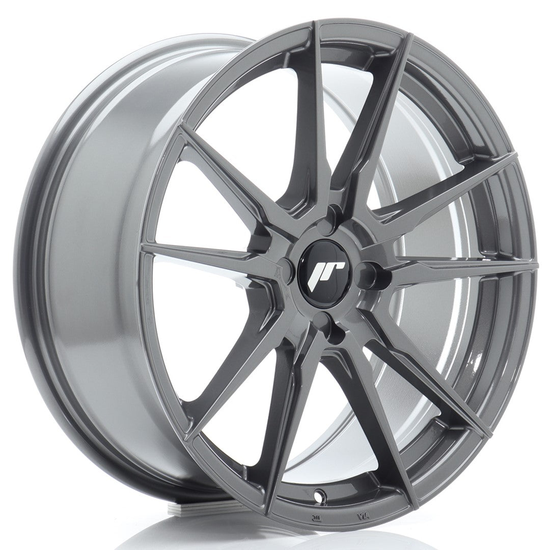JR21 18x8 ET20-40 Custom PCD Hyper Gray