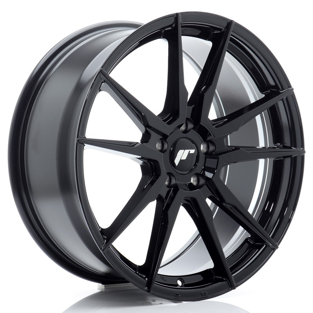 JR21 19x8,5 ET41 5x112 Glanzend Zwart