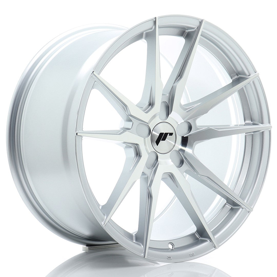 JR21 19x9.5 ET33 5x112 Silver Machined Face