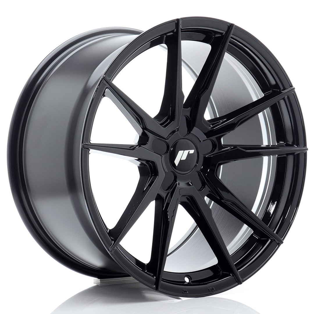 JR21 19x10 ET20-51 Aangepaste PCD Glanzend Zwart