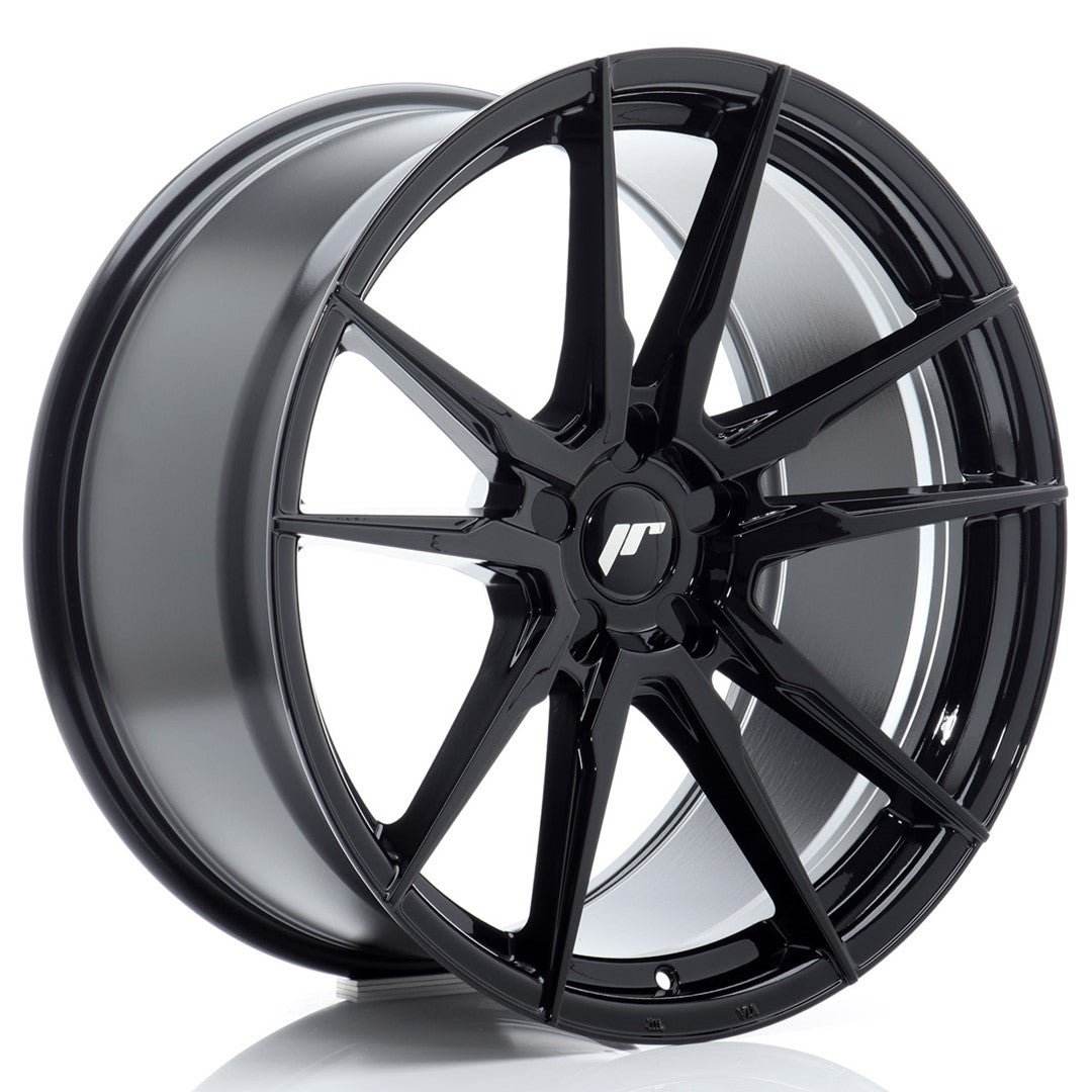 JR21 20x9 ET20-35 Custom PCD Glanzend Zwart