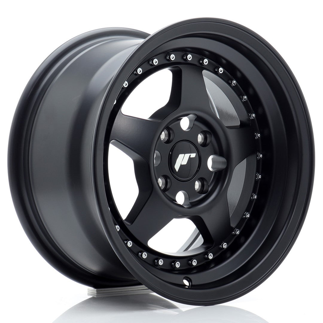 JR6 15x8 ET25 4x100 Noir mat