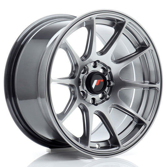 JR11 15x8.5 ET25 4x100, 4x108 hyper noir