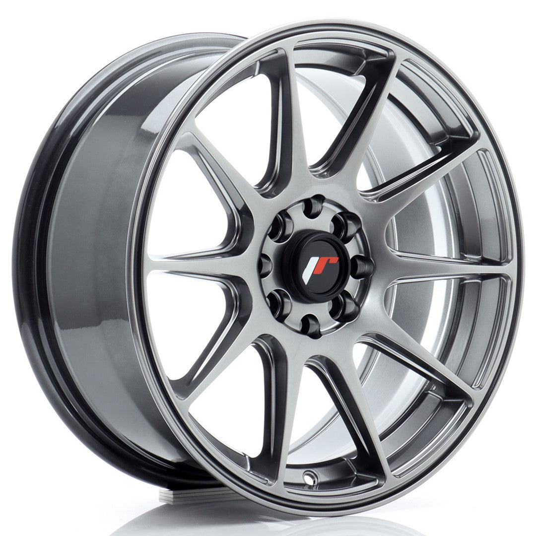 JR11 16x7 ET30 5x100, 5x114.3 hyper black
