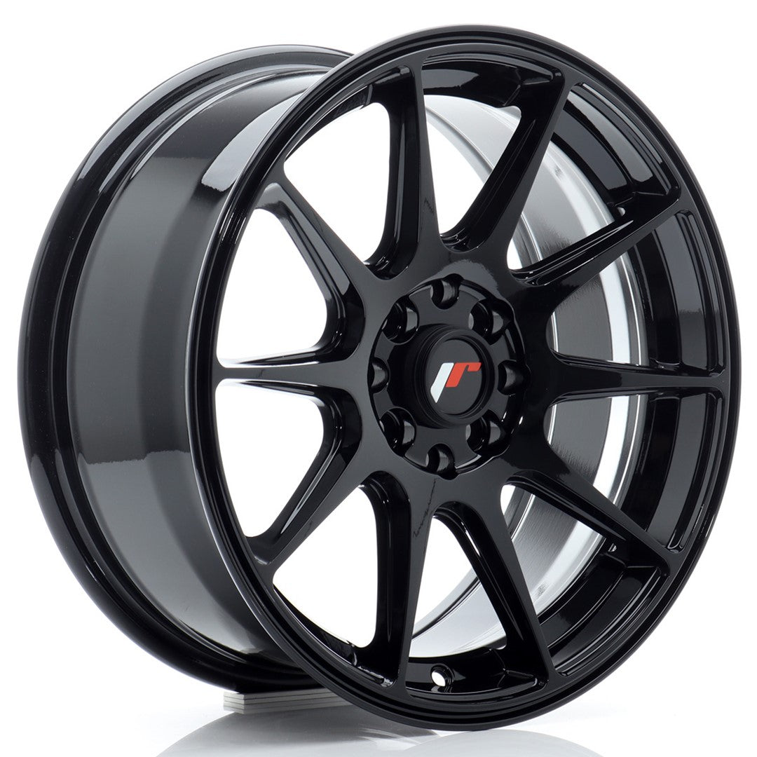 JR11 16x7 ET25 4x100, 4x108 gloss black