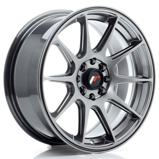 JR11 16x7 ET25 4x100, 4x108 hyper noir
