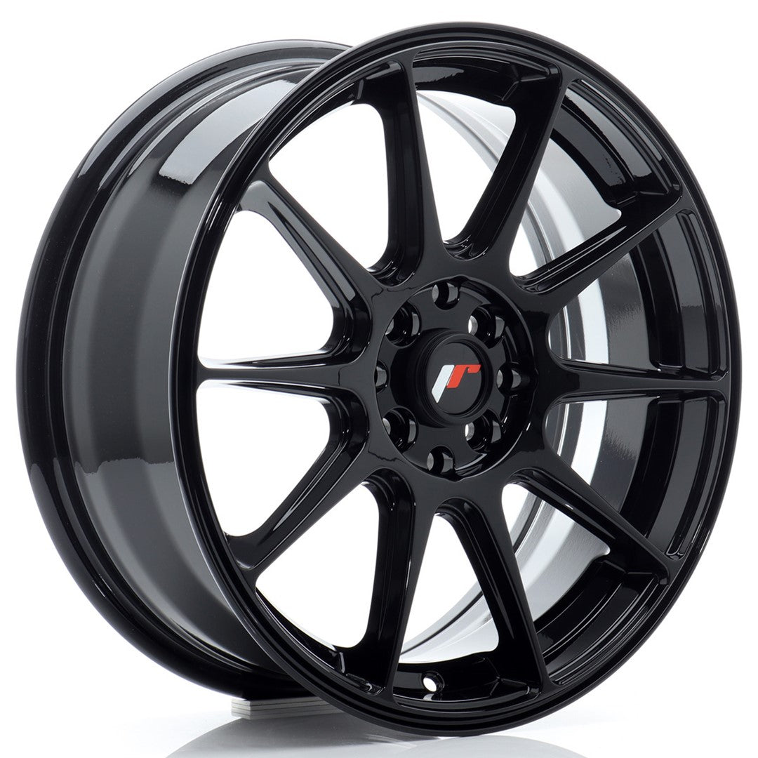 JR11 17x7 ET35 4x100, 4x114.3 gloss black