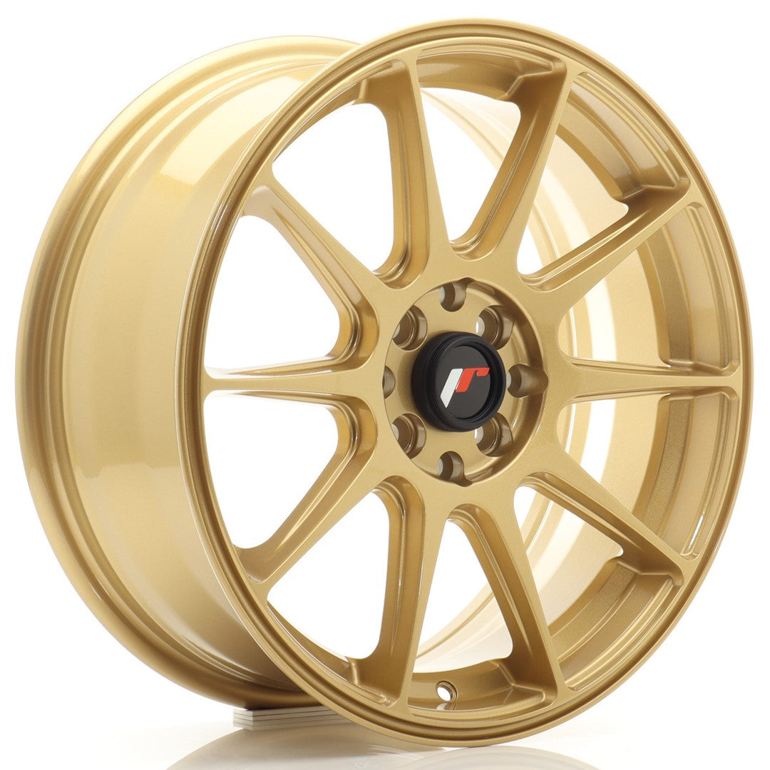 JR11 17x7 ET35 4x100, 4x114.3 gold