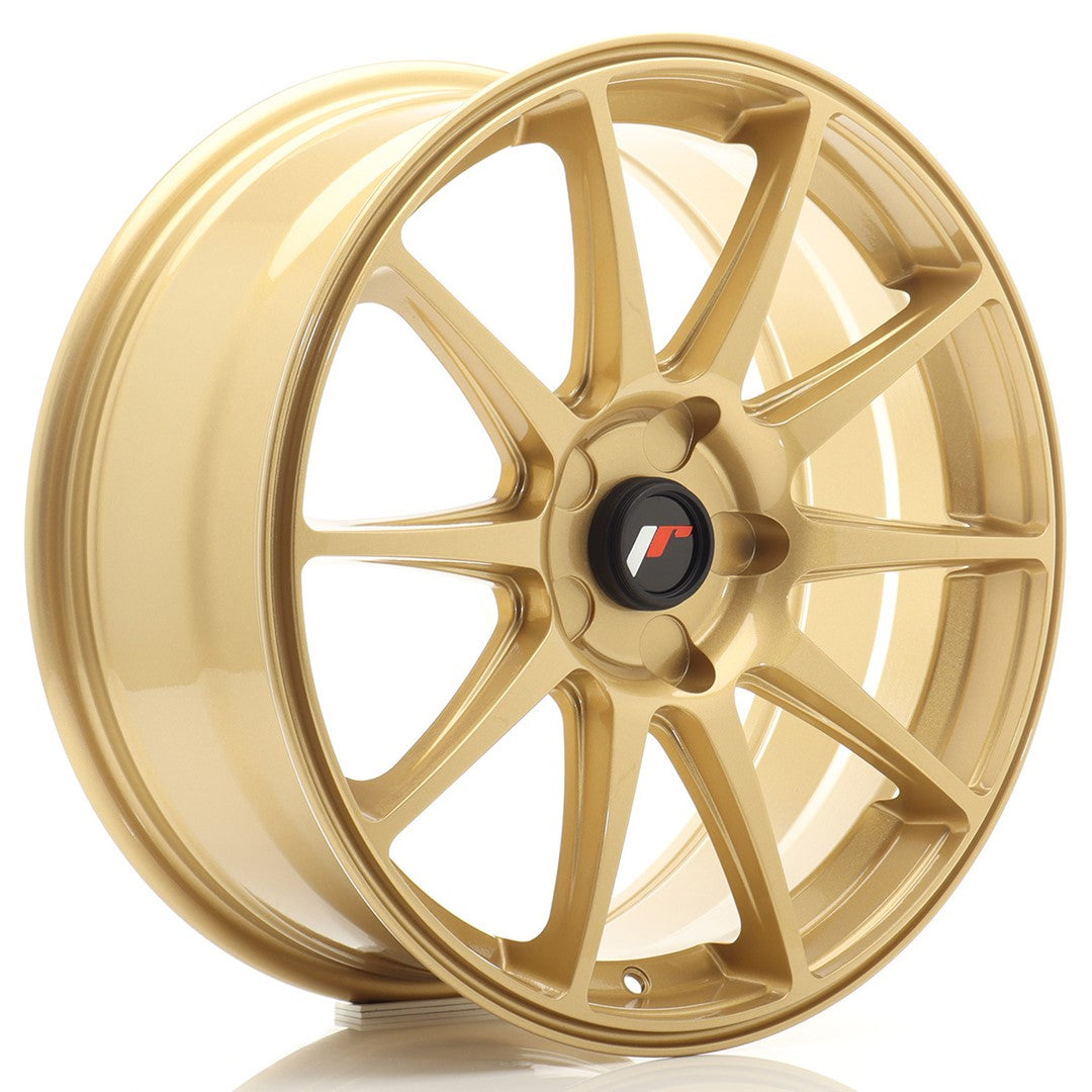 JR11 18x7.5 ET20-40 PCD personnalisé Or