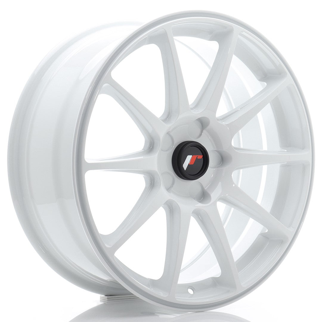 JR11 18x7.5 ET20-40 Custom PCD White