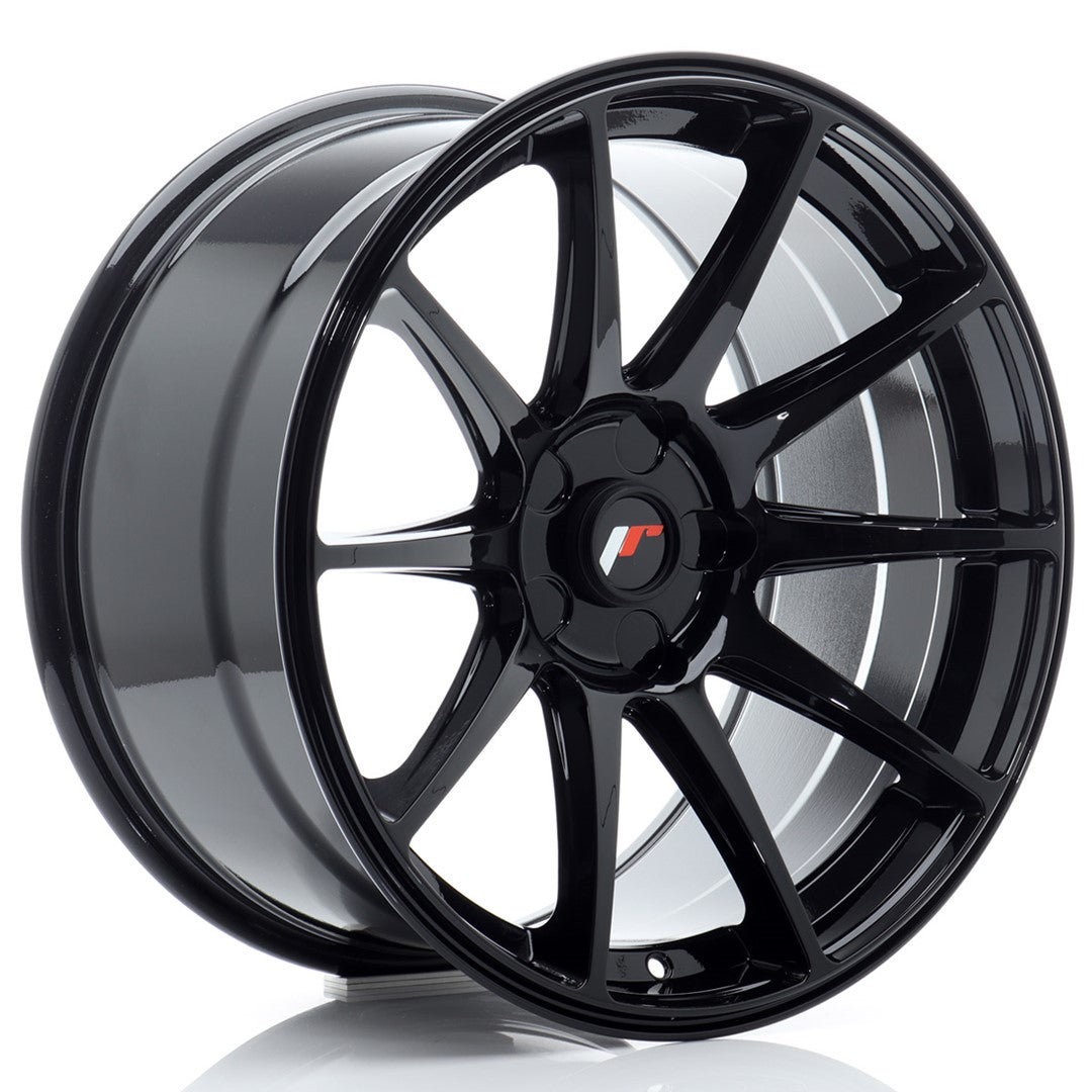 JR11 18x9.5 ET20-30 Custom PCD Gloss Black