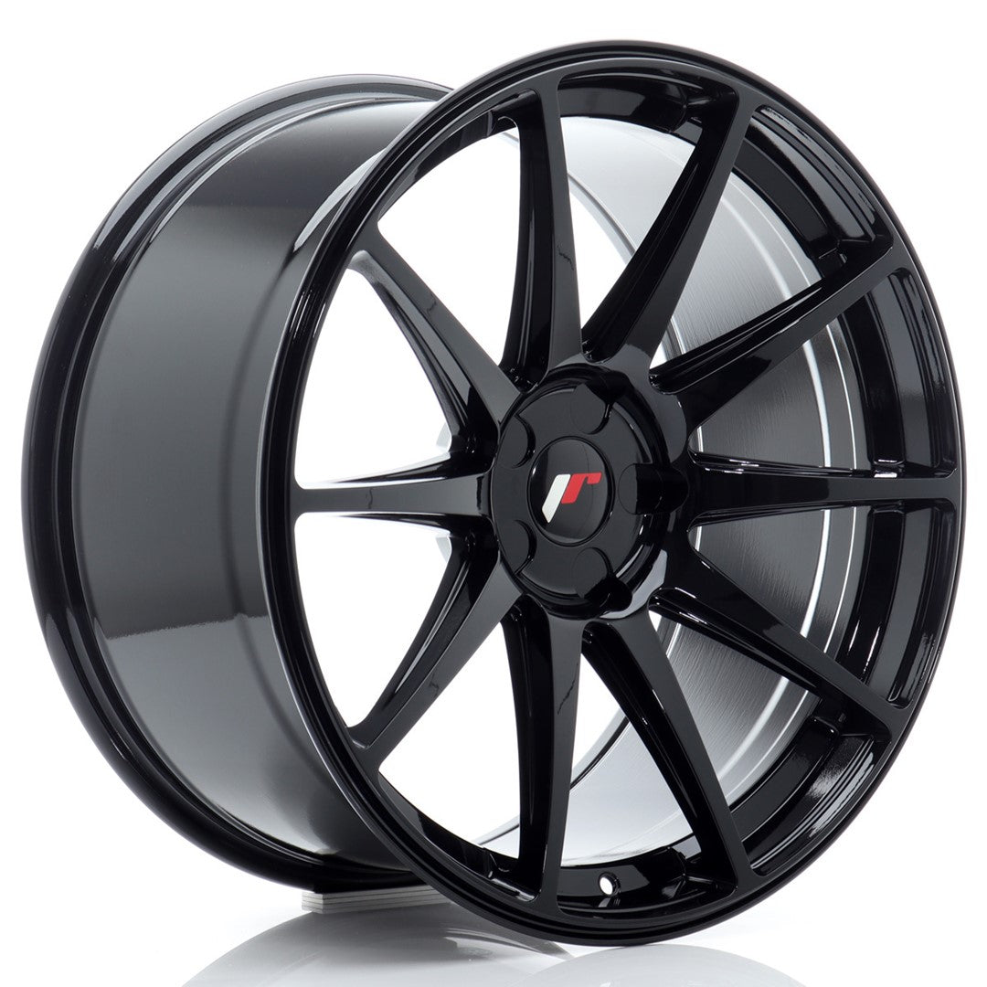 JR11 20x10 ET30 5x112 Gloss Black
