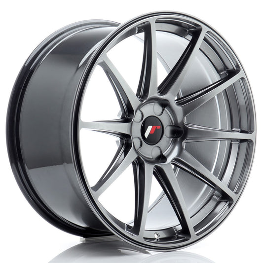 JR11 20x10 ET20-40 PCD personnalisé Hyper noir