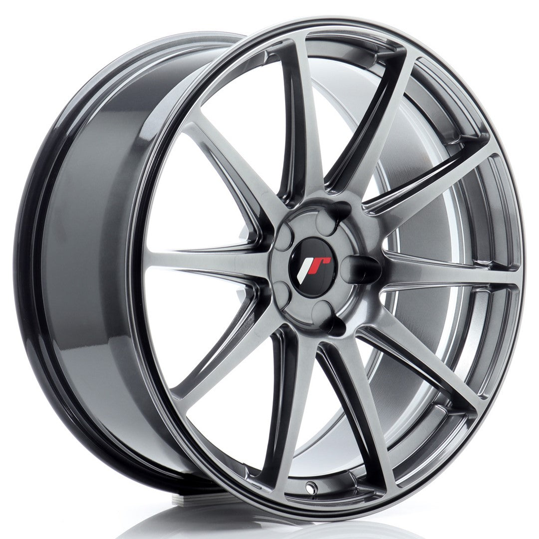 JR11 20x8.5 ET20-35 PCD personnalisé Hyper noir