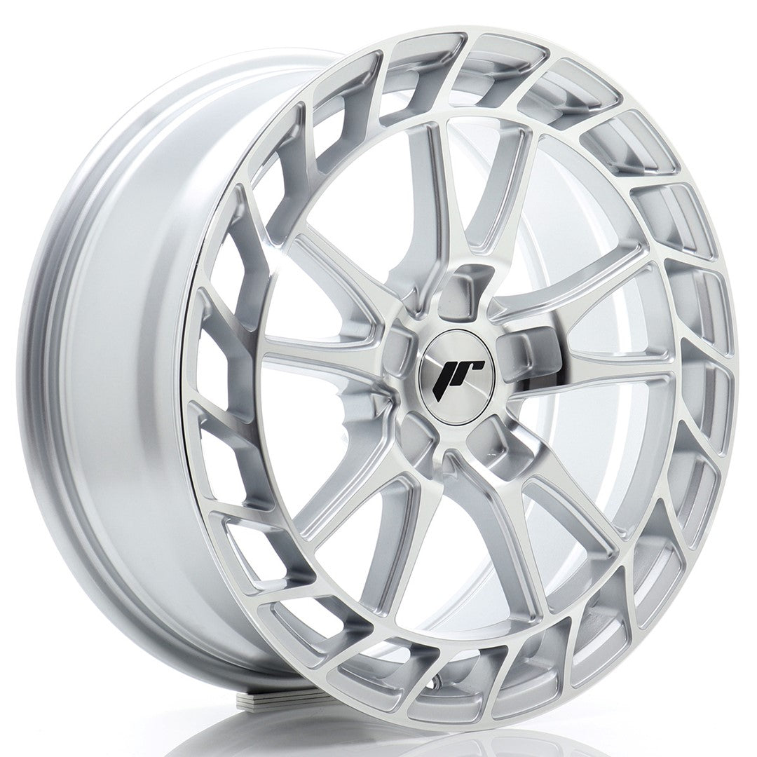 JR45 18x8J ET25-45 Custom PCD Flow Form Silver Machined Face
